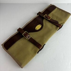 Colonel Littleton Canvas & Leather Tie Case